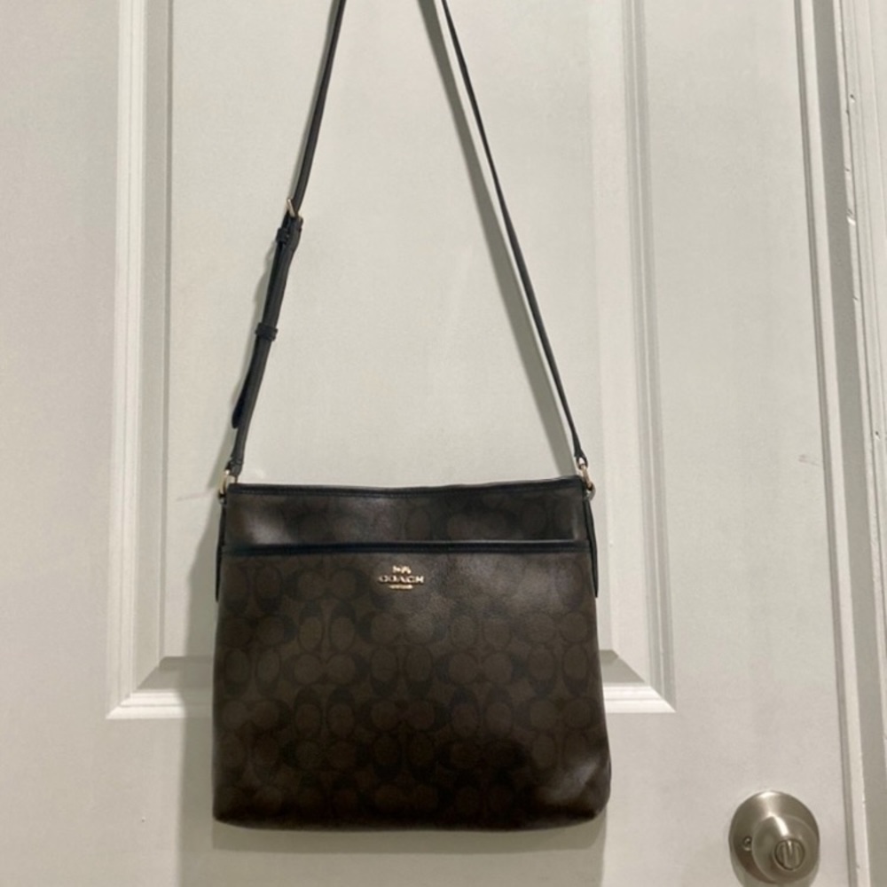 Coach Women’s Rowan File Bag In Signature Canvas